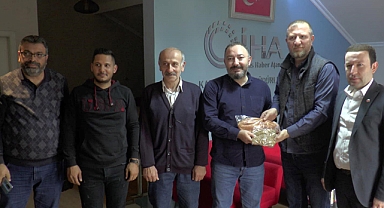 KAYSERİ YOZGATLILAR FEDERASYONU GENEL BAŞKANI ÇAĞAN’DAN HABER AJANSLARINA ZİYARET