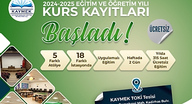 KURS KAYITLARI BAŞLADI