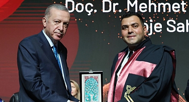 CUMHURBAŞKANI RECEP TAYYİP ERDOĞAN’DAN ÖDÜL