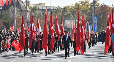 CUMHURİYETİN 101. YILI ÇOŞKUYLA KUTLANDI