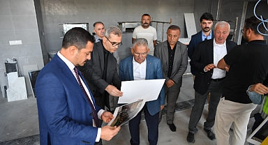 MUTFAK SANATLARI MERKEZİ İNŞAATINA YAKIN TAKİP