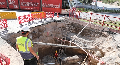 “TALAS MEVLANA YAĞMUR SUYU HATTI İMALATIMIZI TAMAMLADIK”