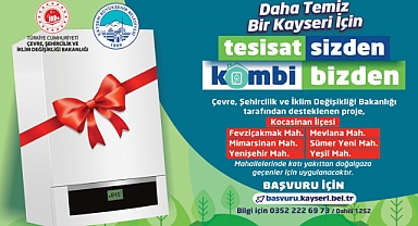 'TESİSAT SİZDEN, KOMBİ BİZDEN'