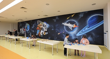 ARA TATİLDE ÇOCUKLARI BİLİMLE TANIŞTIRDI