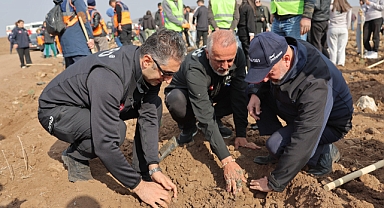 FİDANLAR TOPRAKLA BULUŞTU