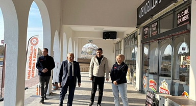 İNCESU MİNİ TERMİNALİ VE YUFKA ÜRETİM TESİSİ’NE ZİYARET