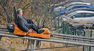 MİLLET BAHÇESİ’NE DAĞ KIZAĞI PARKURU