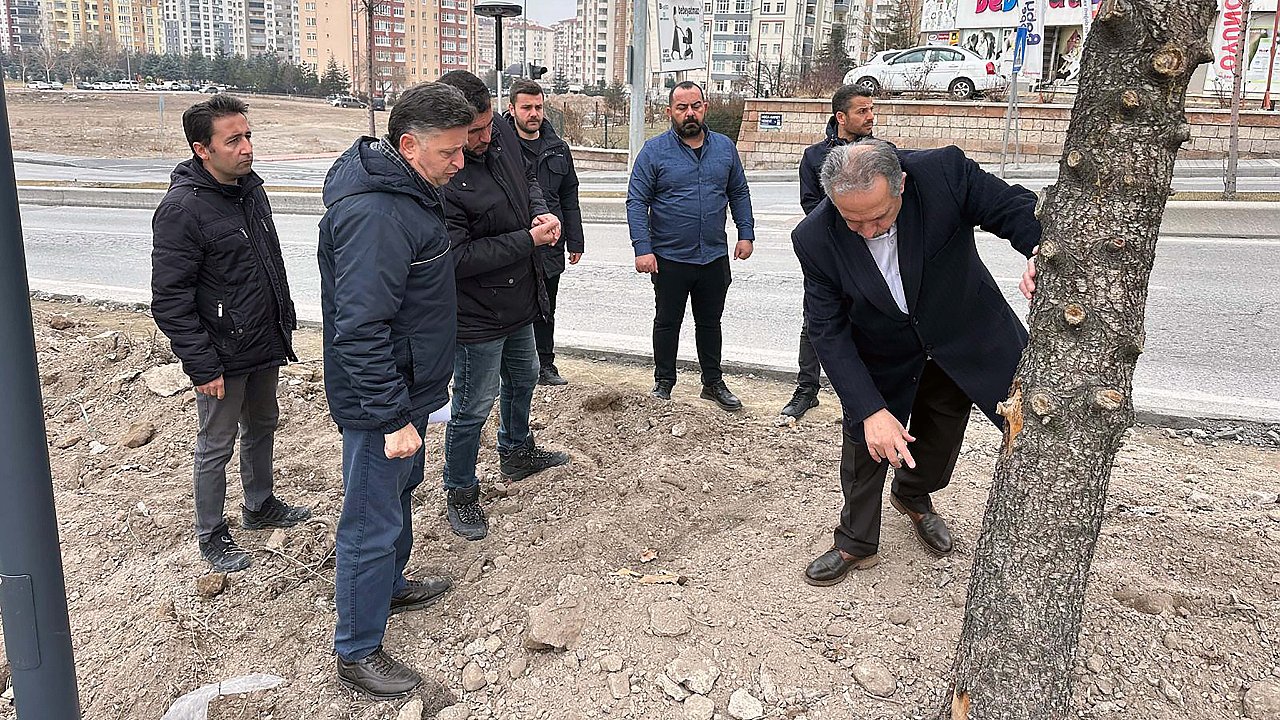 MİLLET BAHÇESİ KIŞ SOĞUK DEMEDEN İLERLİYOR