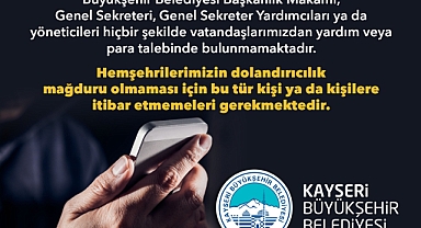 “DOLANDIRICILIK” UYARISI