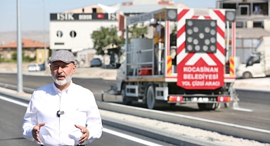 30 METRELİK BULVAR HİZMETE AÇILDI