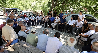 BAŞKAN ÖZTÜRK, VATANDAŞLARLA BULUŞTU