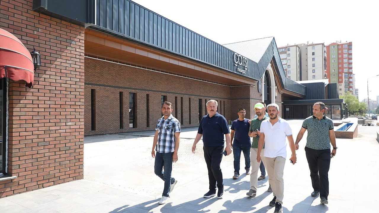 ÇARŞI MELİKGAZİ SON AŞAMAYA GELİNDİ