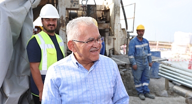 SICAK SU SONDAJ ÇALIŞMALARINI YERİNDE TAKİP ETTİ