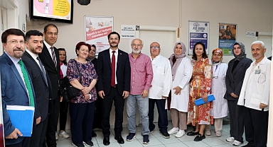 KAYSERİ’DE SAĞLIK TESİSLERİNE ZİYARET