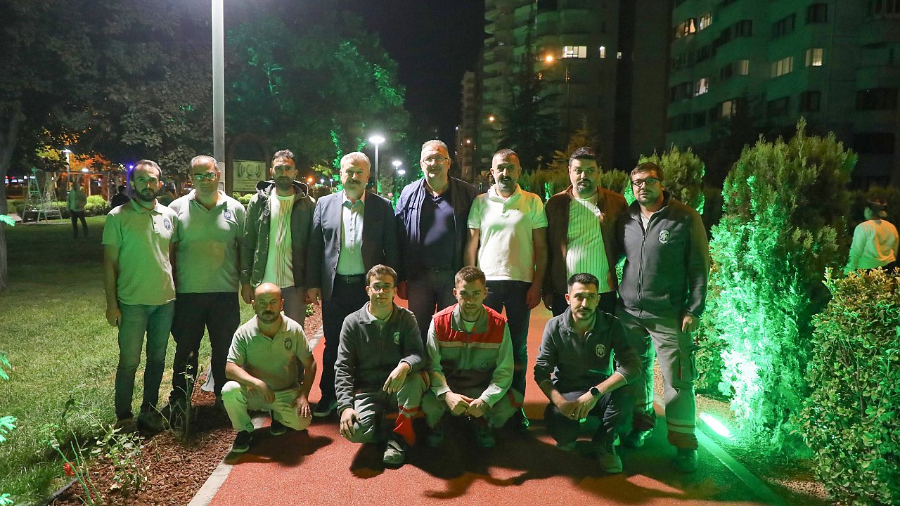 ALPASLAN PARKI'NIN İKİNCİ KISMINDA YENİLEME YAPILDI