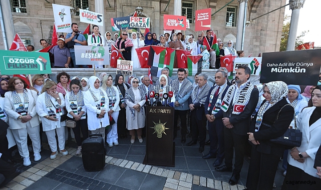 “GAZZE İÇİN SESSİZ ÇIĞLIK”