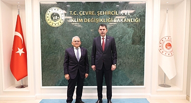 BAŞKAN BÜYÜKKILIÇ’TAN BAKAN KURUM’A ZİYARET