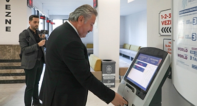 BAŞKAN PALANCIOĞLU, VEZNEDE EMLAK VERGİSİNİ ÖDEDİ