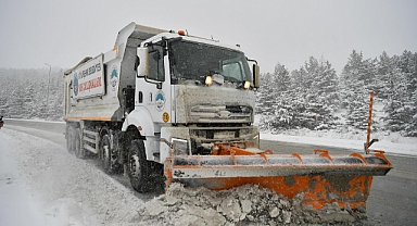 KARLA MÜCADELE EKİPLER TAM KADRO SAHADA