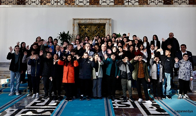 KAYSERİ’DEN 76 ÖĞRENCİMİZİ GAZİ MECLİSİMİZDE MİSAFİR ETTİK