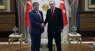 DURSUN ATAŞ'TAN CUMHURBAŞKANI ERDOĞAN'A ZİYARET