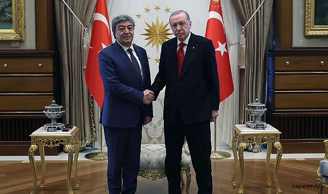 DURSUN ATAŞ'TAN CUMHURBAŞKANI ERDOĞAN'A ZİYARET