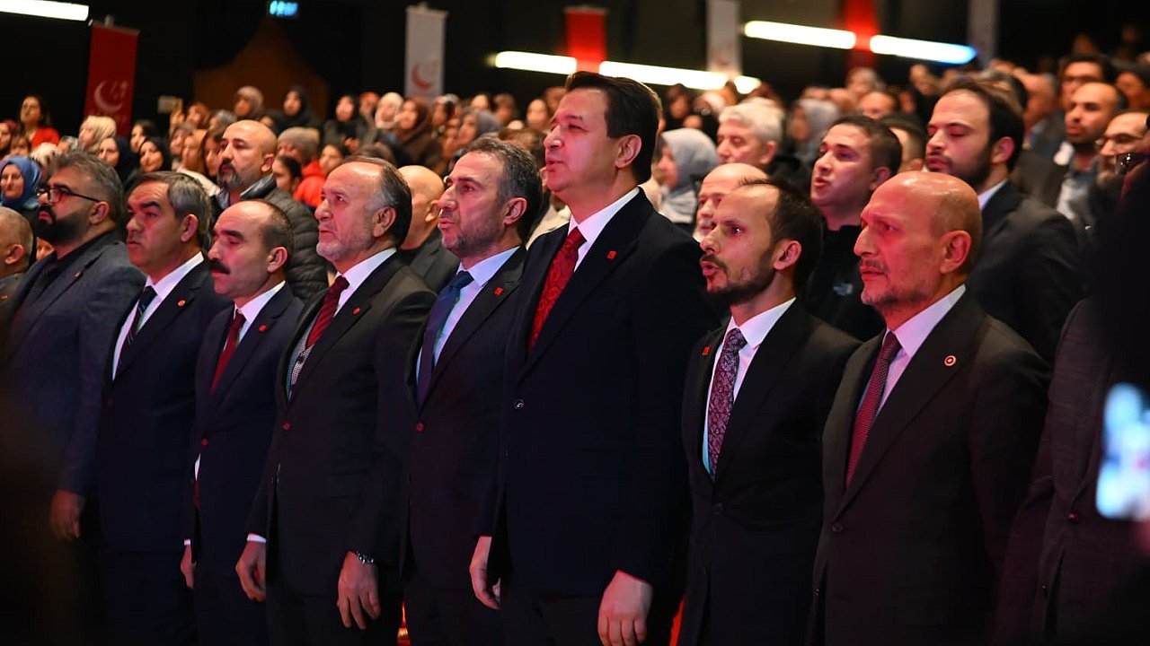 KAYSERİ'DE KONUŞTU