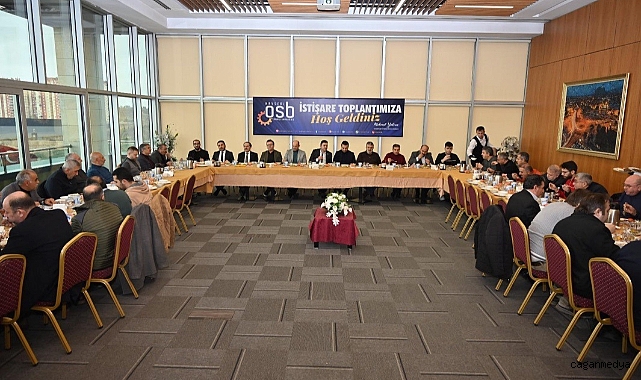 SANAYİCİ İSTİŞARE TOPLANTISI YAPILDI