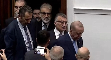 TANER YILDIZ AK PARTİ GRUBU’NDA