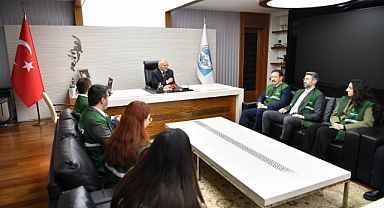 BAŞKAN BÜYÜKKILIÇ AĞIRLADI