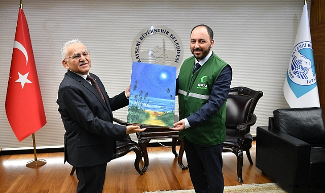 BAŞKAN BÜYÜKKILIÇ AĞIRLADI