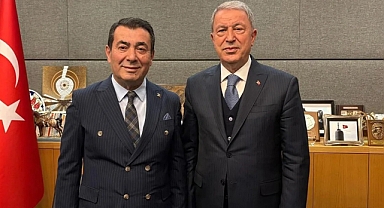 BAŞKAN METİN’DEN HULUSİ AKAR’A ZİYARET!