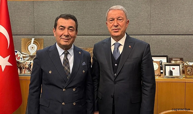 BAŞKAN METİN’DEN HULUSİ AKAR’A ZİYARET!