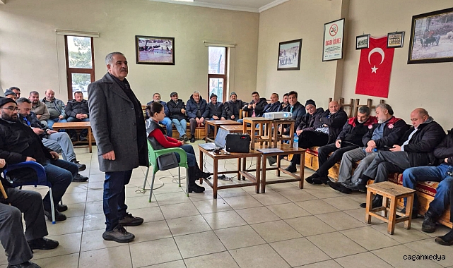 ÇİFTÇİ EĞİTİMLERİ SÜRÜYOR