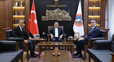 ÇÖL’DEN VALİ ÇİÇEK’E ZİYARET