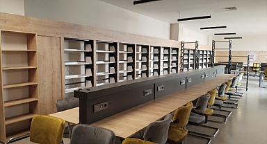 KÜTÜPHANE AÇILIŞ İÇİN GÜN SAYIYOR