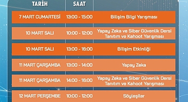 DOLU DOLU ETKİNLİKLER