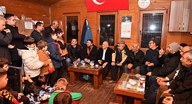 İŞ DÜNYASI İLE İFTAR SOFRASINDA BULUŞTU