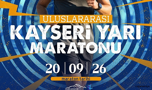 KAYSERİ YARI MARATONU İÇİN HEYECAN BAŞLIYOR