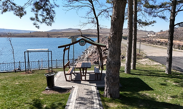 YENİLENEN YÜZÜYLE SARIMSAKLI BARAJI MESİRE ALANI