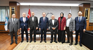 BAŞKAN BÜYÜKKILIÇ’A “ZİYARET” YOĞUNLUĞU