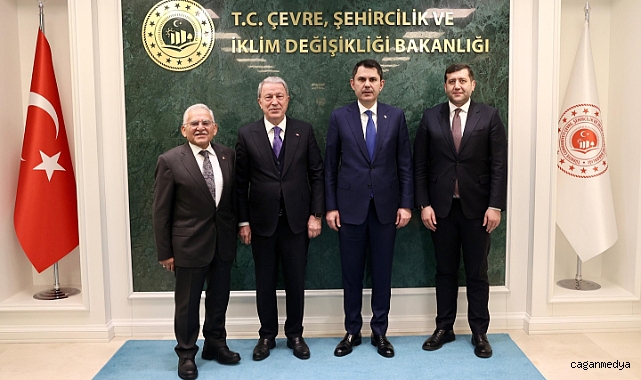 BAŞKAN BÜYÜKKILIÇ’TAN BAKAN KURUM’A ZİYARET