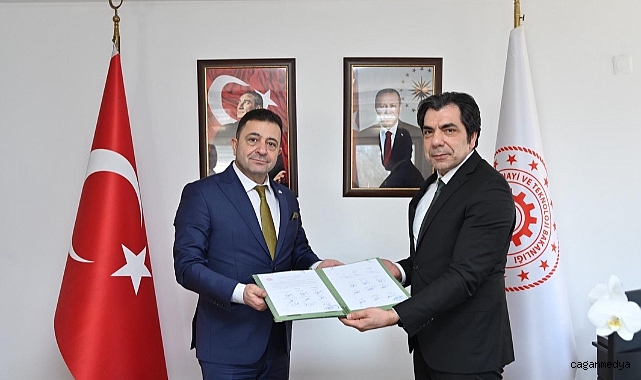 BAŞKAN YALÇIN, YETKİ BELGESİNİ ALDI