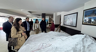 BELÇİKA HEYETİ, ERCİYES’E HAYRAN KALDI