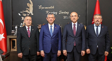 CHP AKKIŞLA TEŞKİLATINDAN ÖZGÜR ÖZEL’E ZİYARET