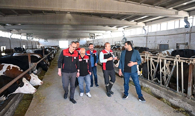 HAYVANCILIK YATIRIMINA YERİNDE İNCELEME