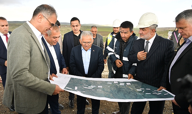 KAYSERİ’NİN EN BÜYÜK İÇME SUYU PROJELERİNDEN BİRİ