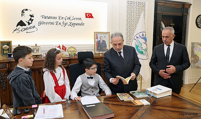 KÜÇÜK BAŞKAN BÜYÜK MESAJLAR VERDİ