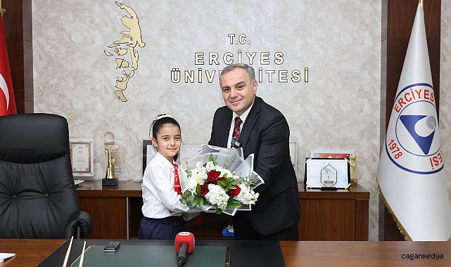 MİNİK EMİNE DEFNE REKTÖR OLDU