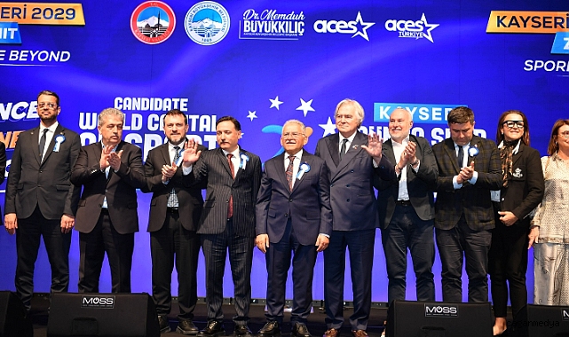 “YÜZDE 99,5 KAYSERİ 2029 DÜNYA SPOR BAŞKENTİ”